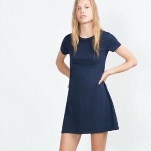 Navy blue Zara dress